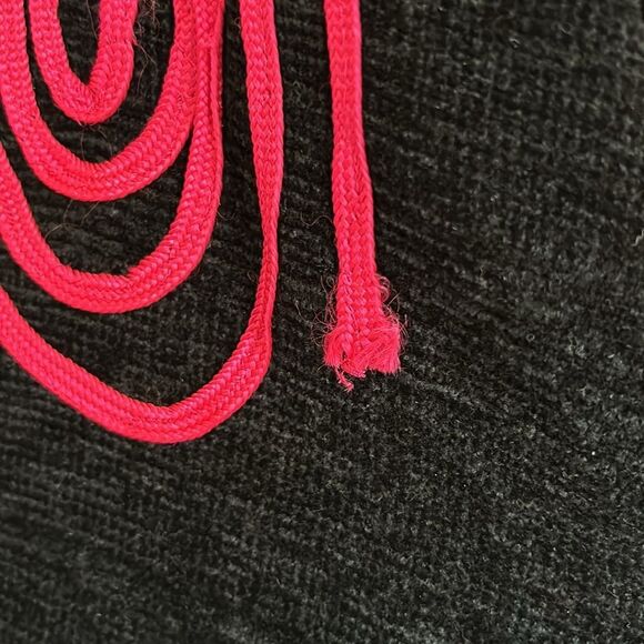 Vintage Women’s Jacket Allure Swirl Scribble Button Rainbow 80’s Jacket Size XL - Picture 9 of 15